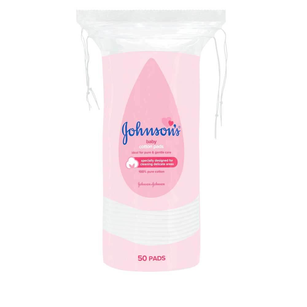 Johnsons Baby Cotton Pads (50pcs)
